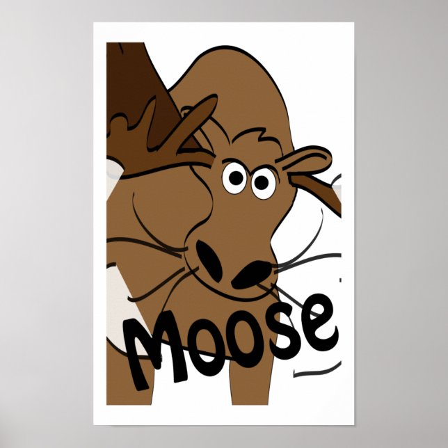 Elch Poster (Vorne)