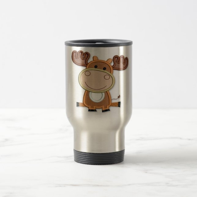 Elch-Reise-Tasse Reisebecher (Mittel)