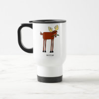 Elch-Reise-Tasse