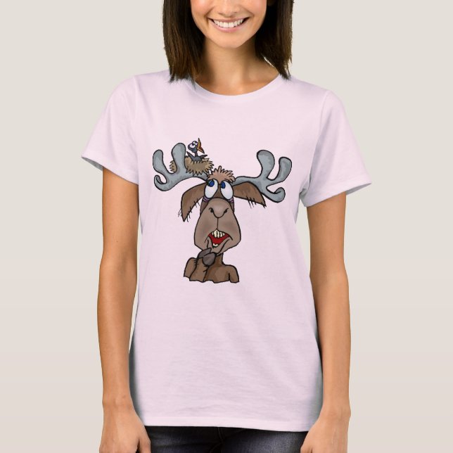 Elch-Shirts und Geschenke 65 T-Shirt (Vorderseite)