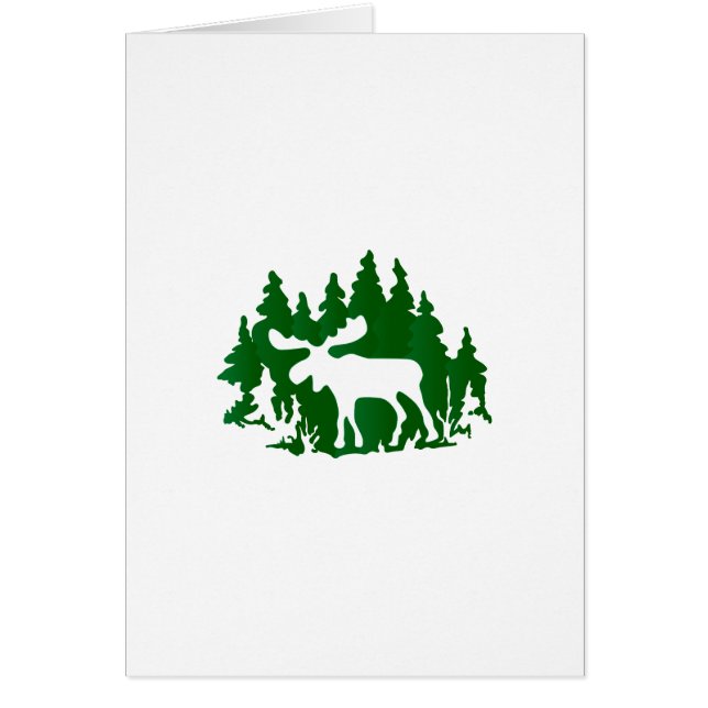 Elch-Silhouette (Vorne)