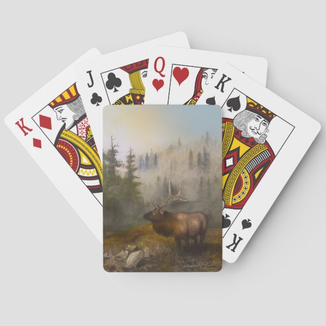 Elch Spielkarten (Rückseite)