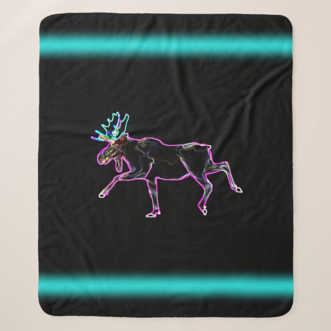 Elch Strom Sherpadecke (Vorderseite)