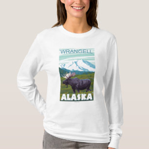 Elch-Szene - Wrangell, Alaska T-Shirt