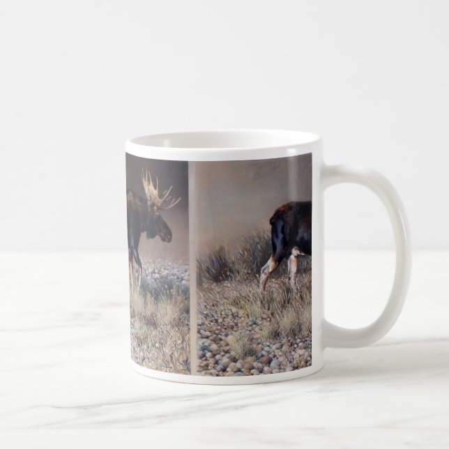 Elch-Tasse Andrews Denman Tasse (Rechts)