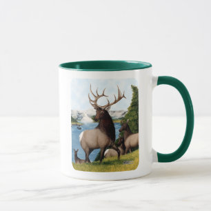 Elch Wapiti Tasse