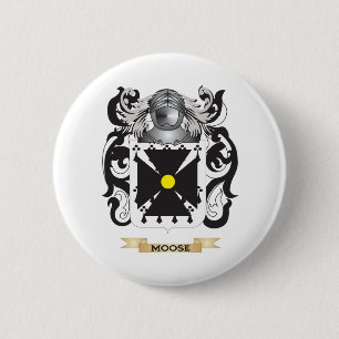Elch-Wappen (Familienwappen) Button