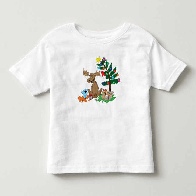 Elch-WeihnachtsT - Shirt (Vorderseite)