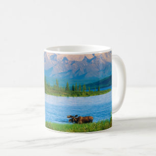 Elchbulle im Wonder Lake Kaffeetasse
