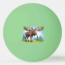 Elchbulle Tischtennisball