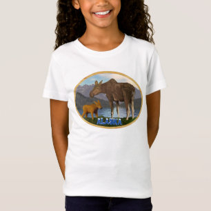 Elche auf der Wiese T-Shirt