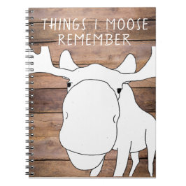 Elche der Sache-I erinnern sich an gewundenes Notizblock