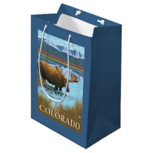 Elche DrinkingColorado Mittlere Geschenktüte