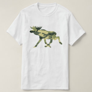 Elche/Elche Woodland Camouflage / Camouflage T-Shirt