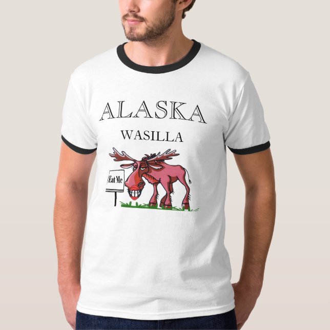ELCHE ESSEN MICH, WASILLA T-SHIRT (Vorderseite)