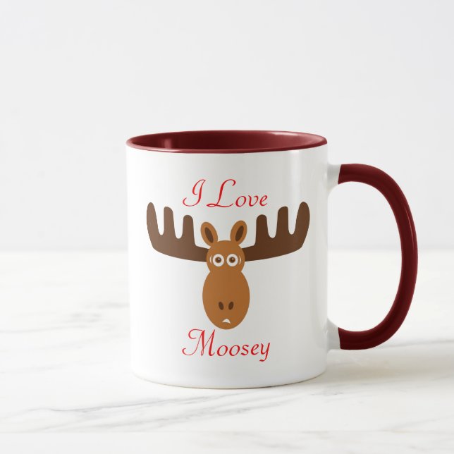 Elche Head_I Liebe Moosey Tasse (Rechts)