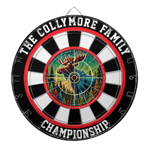 Elche im Waldbullseye Dartscheibe