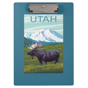 Elche mit MountainUtah Klemmbrett