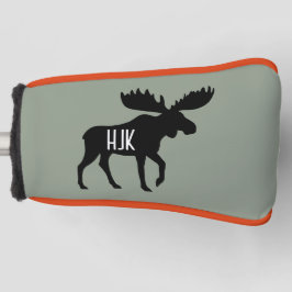 Elche Silhouette Individuelle Name Wildtiere Golf Headcover
