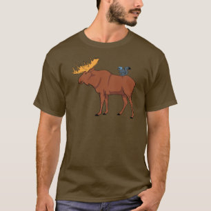 Elche und Eichhörnchen T-Shirt