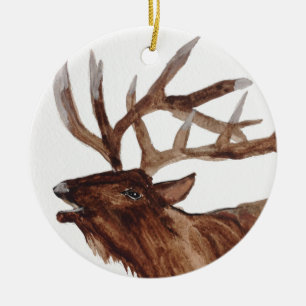 Elchmalerei Keramikornament