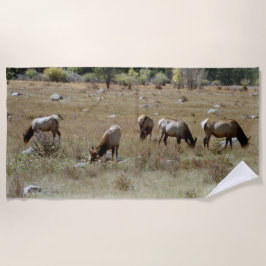 Elchstrandtuch Strandtuch