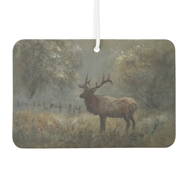 Elchwiese Autolufterfrischer (Vorderseite)