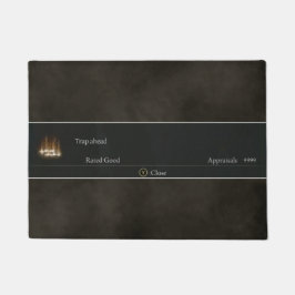 Elden Ring doormat, "Trap ahead" rated Fußmatte