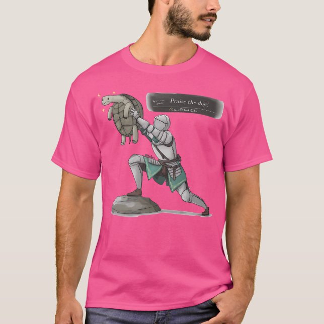 Elden Ring Lob für den Hund T-Shirt (Vorderseite)