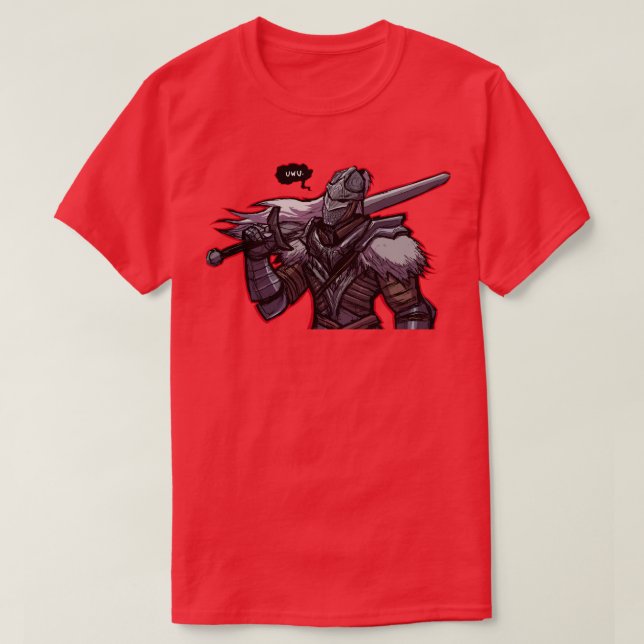 Elden Ring the Tarnished Uwu T-Shirt (Design vorne)