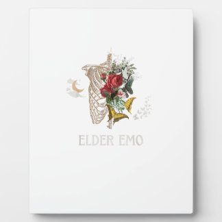 Elder Emo Funny Goth Older Gothic Cottagecore Gobl Fotoplatte