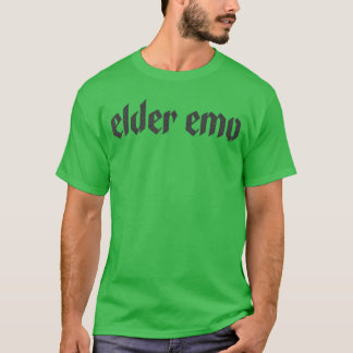 Elder Emo für alte Fans von Emo-Musik Goth Alterna T-Shirt