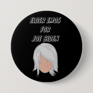 Elder Emos für Joe Biden Button