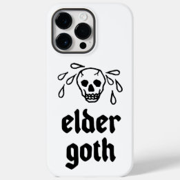 Elder Goth iPhone 14 Pro Max Hülle