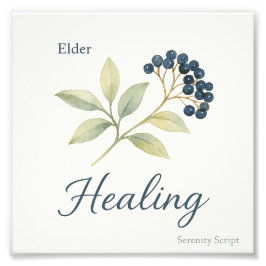 Elder — Healing Fotodruck