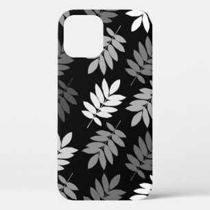 Elder Leaf Lg Muster Schwarz Weiß Grau Case-Mate iPhone Hülle
