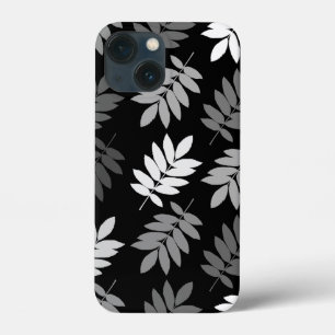 Elder Leaf Lg Muster Schwarz Weiß Grau Case-Mate iPhone Hülle