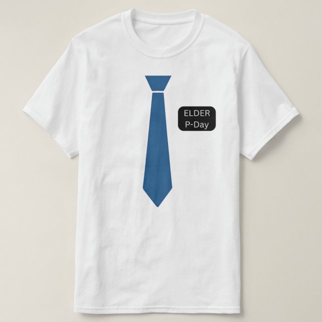 Elder P-Day™ LDS Men-T - Shirt (Design vorne)
