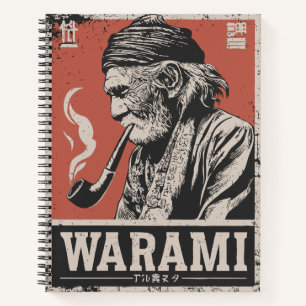 Elder Portrait mit "Warami" - Indigene Begrüßung Notizbuch