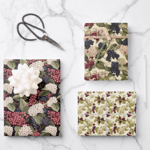 Elderberry Geschenkpapier Set
