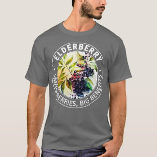 Elderberry Small Berries Grosse Vorteile T-Shirt
