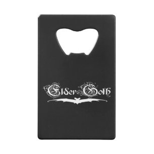 ElderGoth (weißer Text) Geldbeutel Flaschenöffner