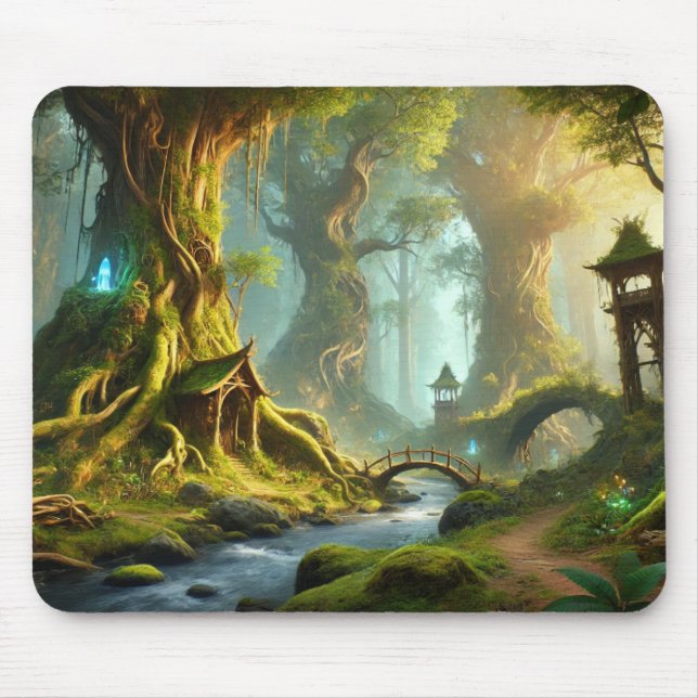 Eldertree Haven – The Hidden Realm Mousepad (Vorne)
