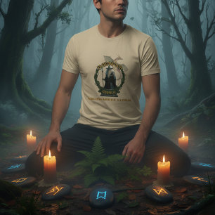 Elderwood-Ratsarchivarschivar Eldric Fantasy-Zaube T-Shirt