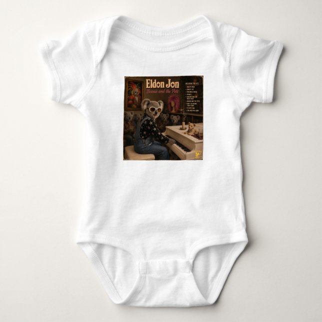 Eldon John: eine Parodie Baby Strampler (Vorderseite)