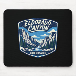 Eldorado-Canyon Colorado-Wanderabenteuer Outdoor Mousepad