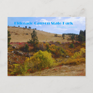 Eldorado Canyon Staat Park Colorado Postkarte