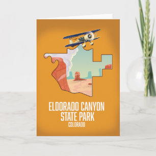 Eldorado Canyon Staat Park Karte