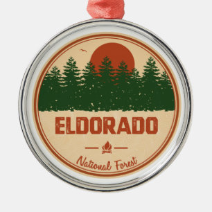 Eldorado National Forest Ornament Aus Metall