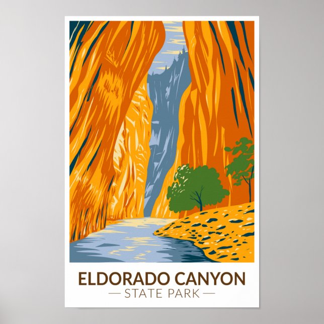Eldorado Staat Park/Garten: Parco di Villa dei Ced Poster (Vorne)